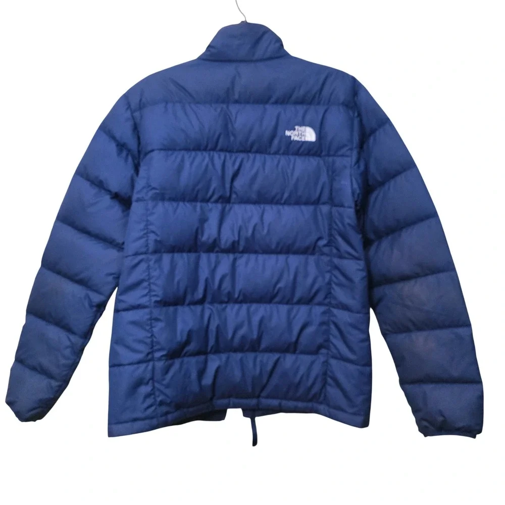 The North Face Mens Aconcagua 2 Blue 550 Down Puffer Jacket NF0A47DU Size M